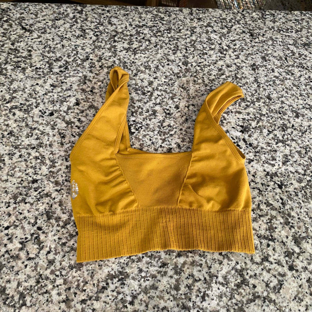 FP Movement Yellow Sports Bra